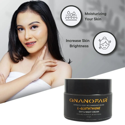 L-GLUTATHIONE DAY & NIGHT CREAM QNanofair